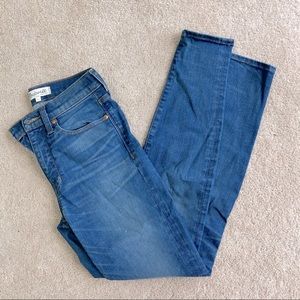 Madewell high rise skinny jean